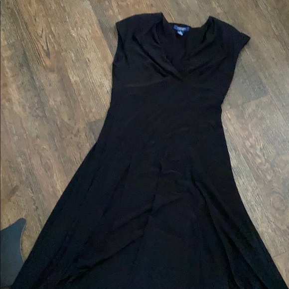 Chaps Black dress.   T303 - Picture 7 of 7